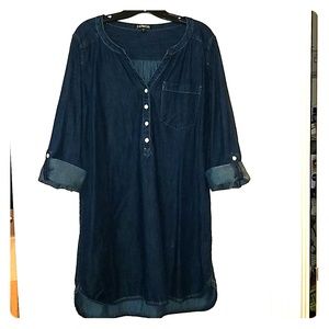 Shirt Dress - Denim